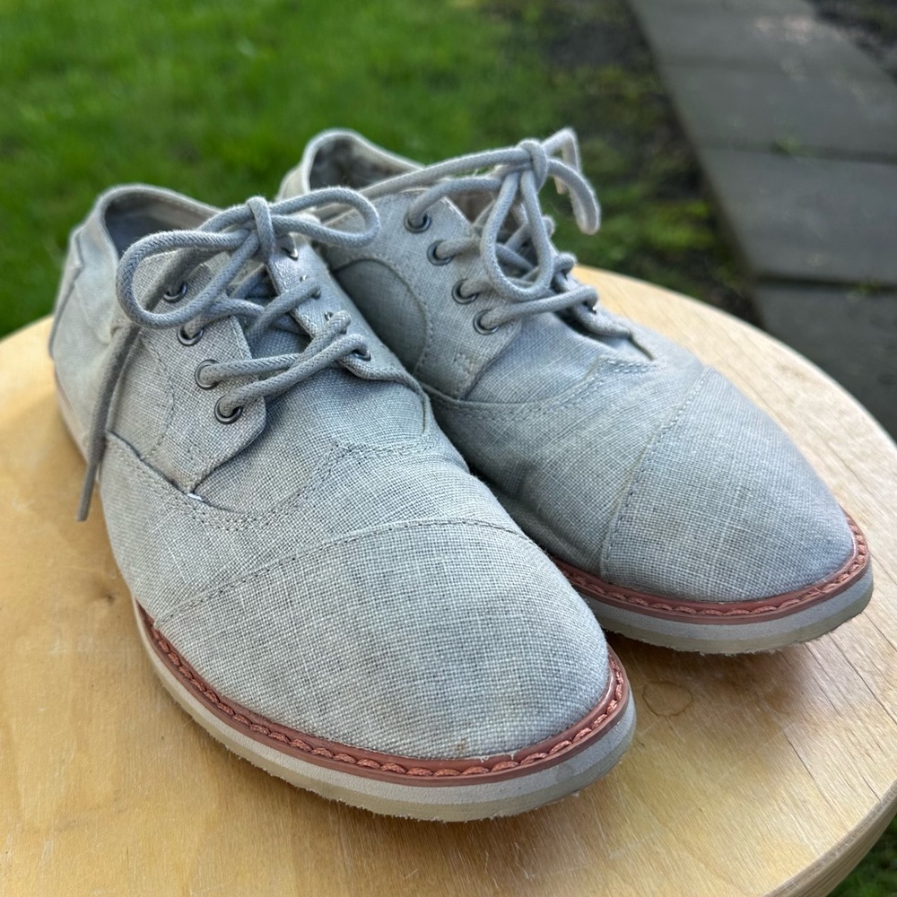 TOMS Unisex Gray Casual Shoes